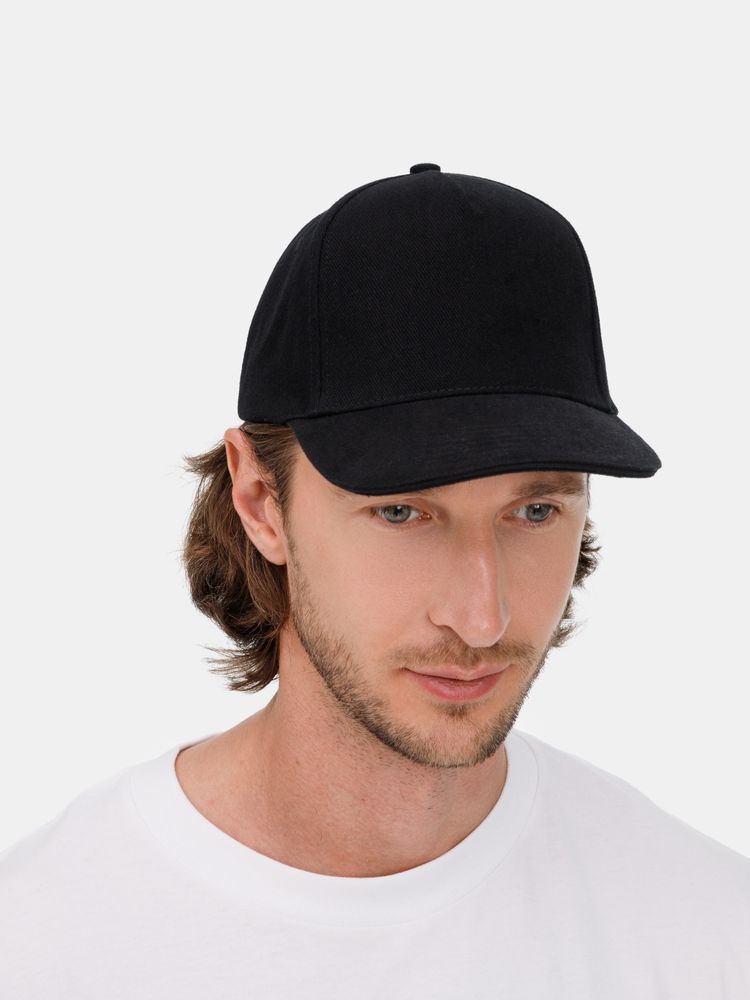 Бейсболка Classic 2.0, черная-5