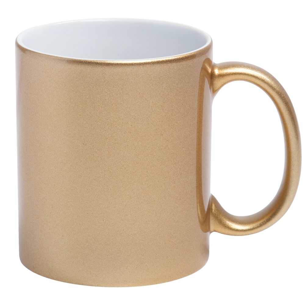 Кружка Ore для сублимационной печати, золотистая-1