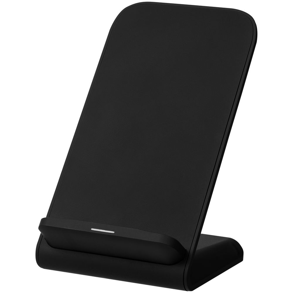 Беспроводное зарядное устройство с быстрой зарядкой Overtop, черное-3