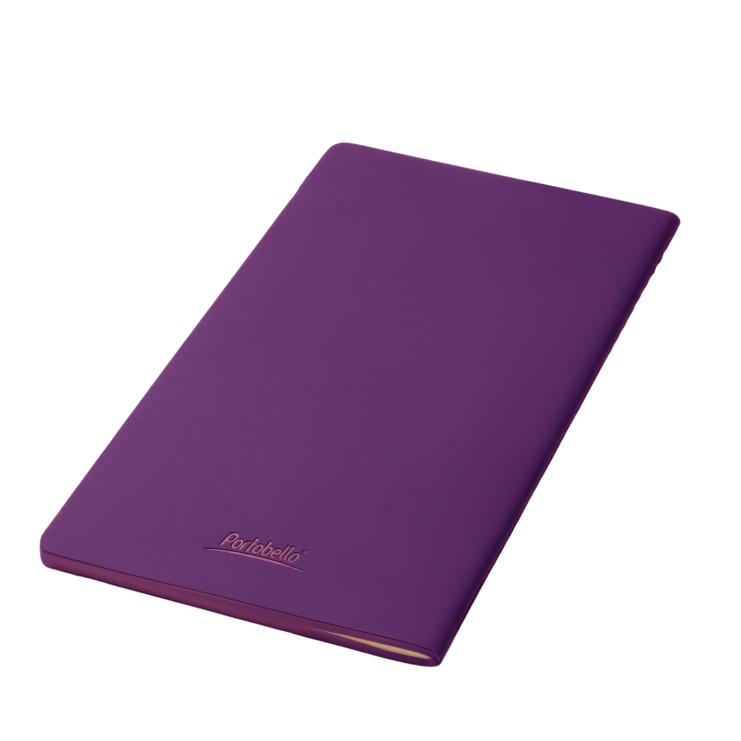Блокнот Alpha slim, фиолетовый-2