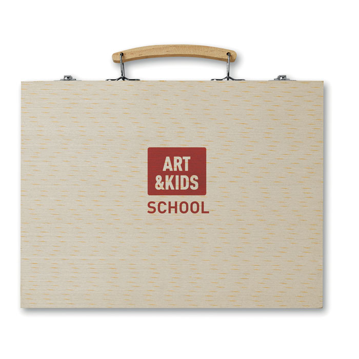 Набор для рисования, древесный-3