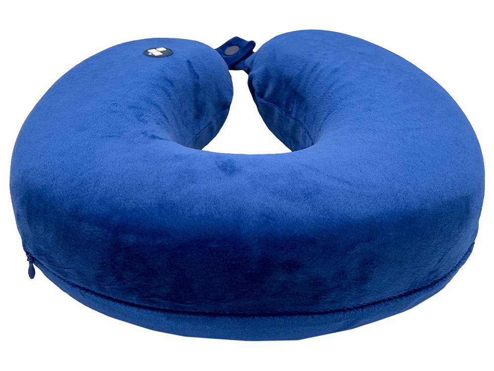 Подушка для путешествий с эффектом памяти Мемо Drowsy Royal Blue-3