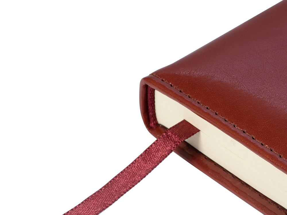 Ежедневник А5 недатированный Prestige, темно-коричневый-3