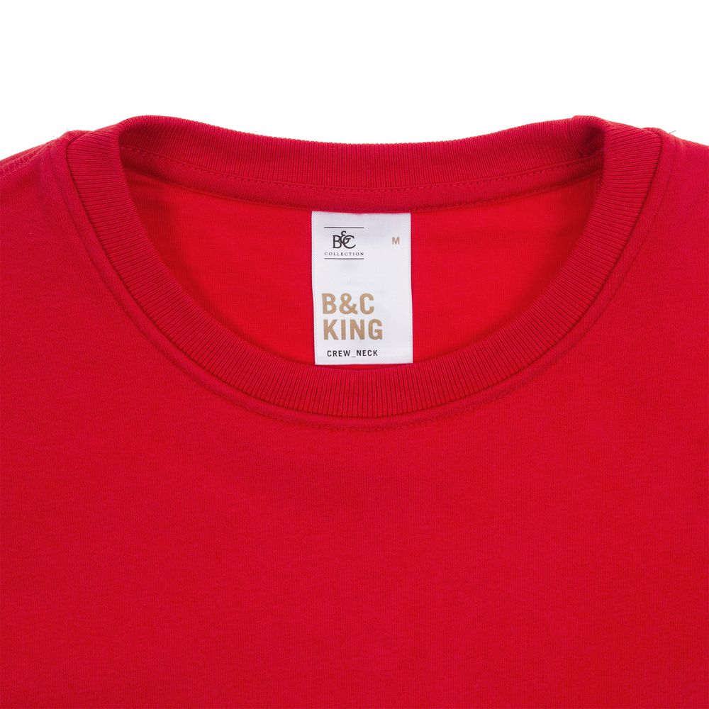 Свитшот унисекс King, темно-зеленый-3