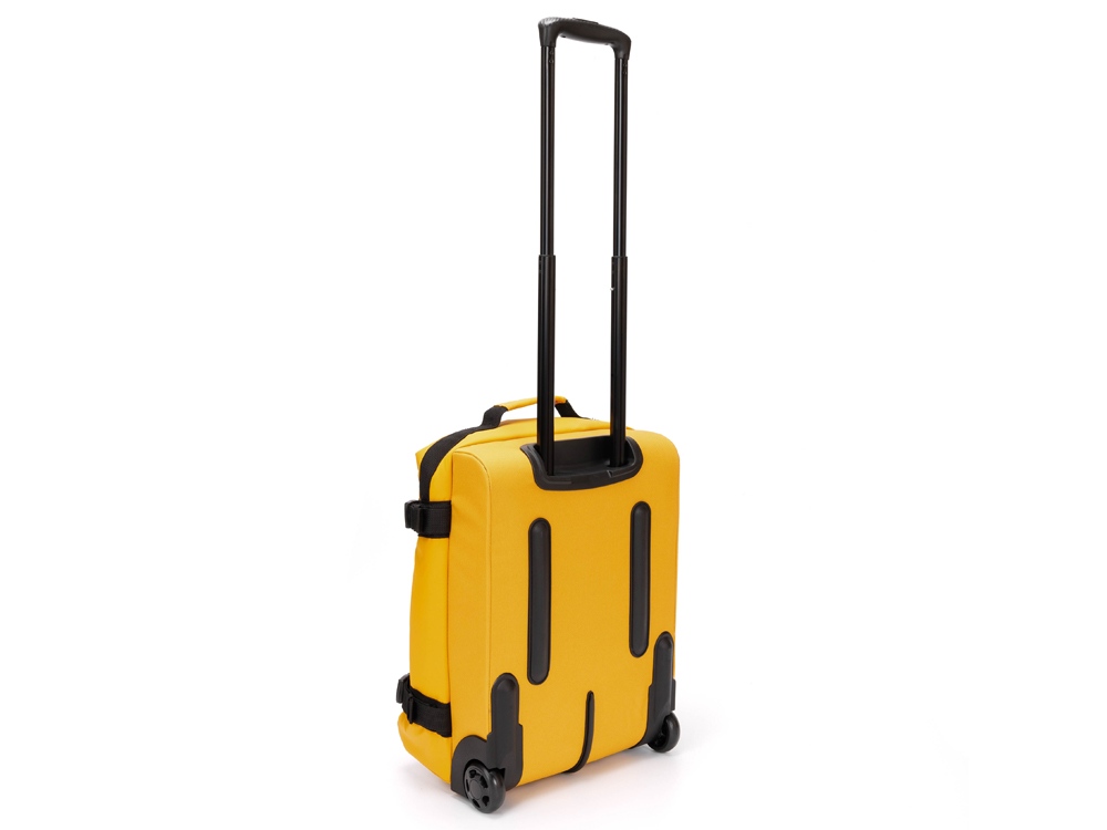 Сумка на колесах TORBER MOBI, желтый, полиэстер 900D с PU покрытием, 47 х 34 х 21,5 см, 32 л-1