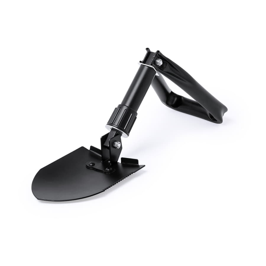 Многофункциональная лопата, углеродистая сталь, чехол из спанбонда, 11,5 x 46,5 x 5 cm , черный-2