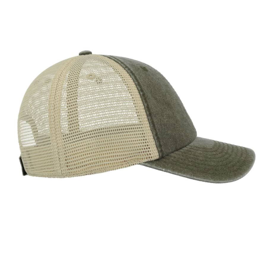 Бейсболка CASE, 6 клиньев, застежка на липучке, оливковый-6