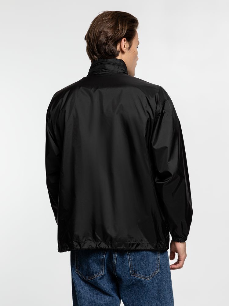 Ветровка из нейлона Surf 210, черная-8