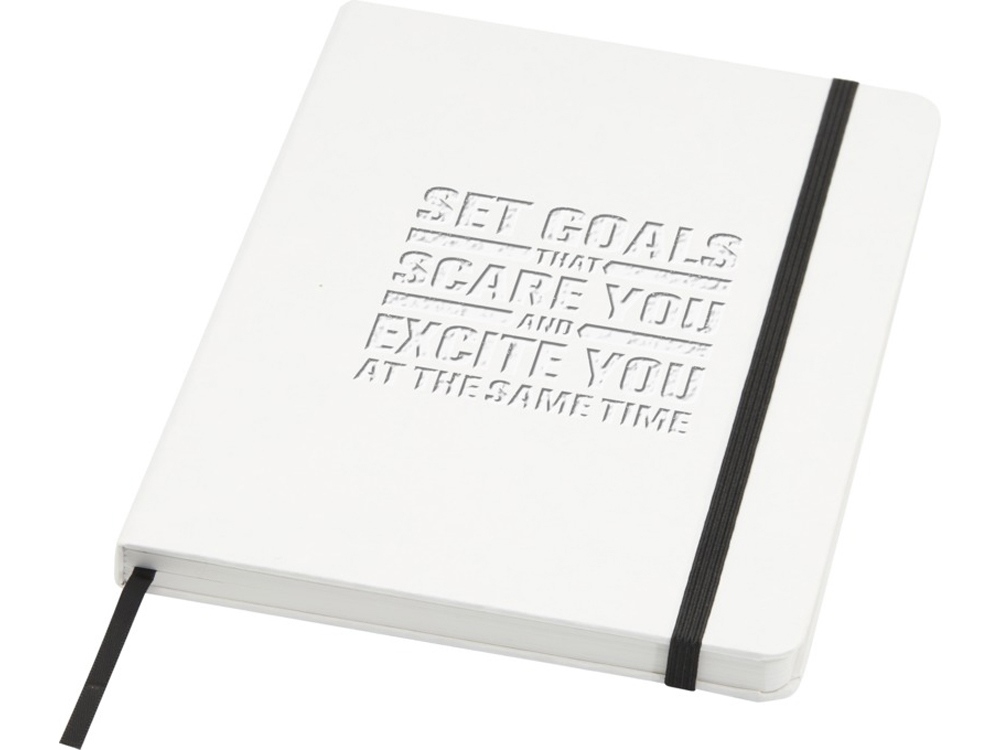 Holm блокнот формата А5 из каменной бумаги с линованными страницами - Белый-5