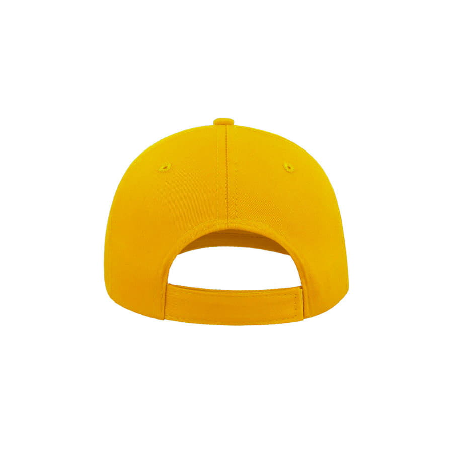 Бейсболка START FIVE SANDWICH, 5 клиньев, застежка на липучке, желтый, белый-4