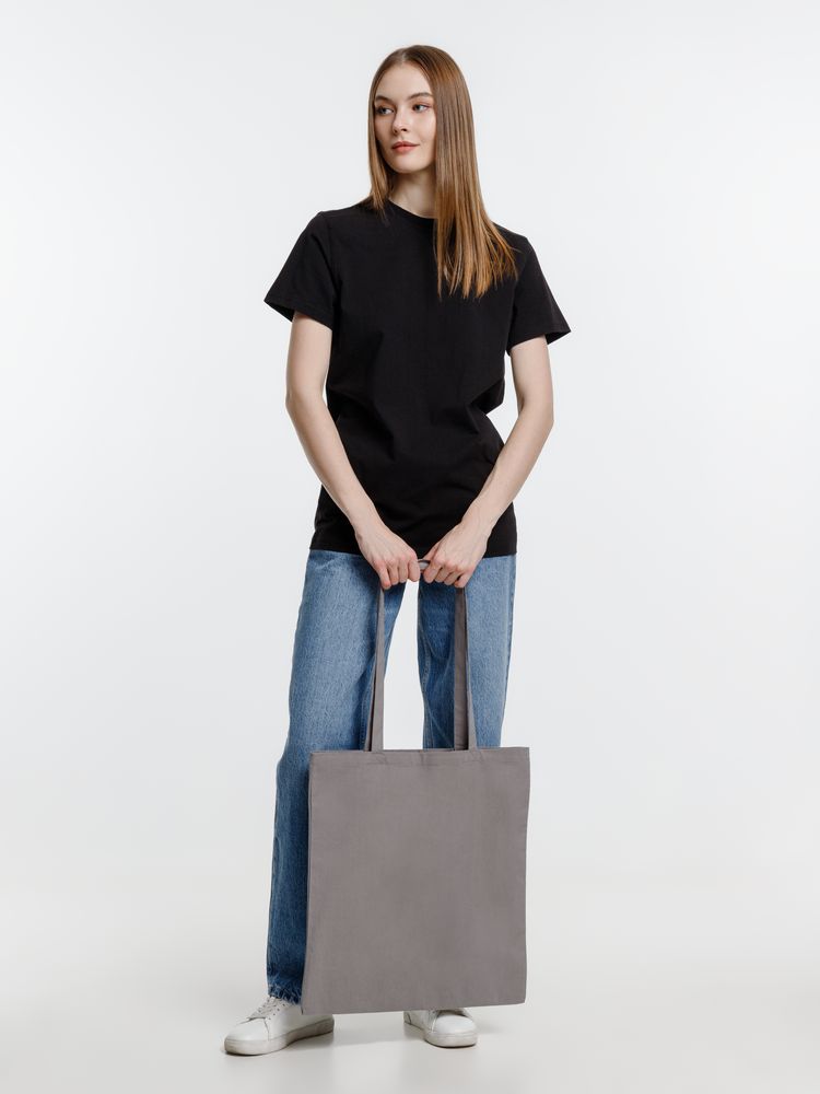 Холщовая сумка Optima 135, серая-4