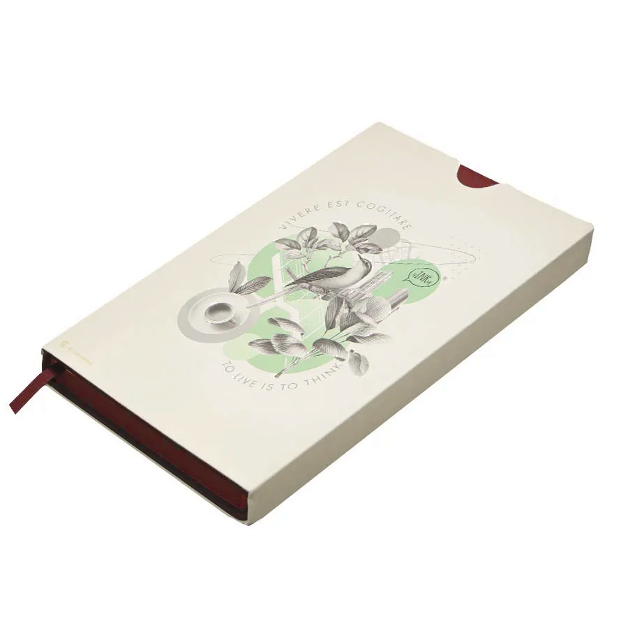 Бизнес-блокнот LADY, формат А5, бордовый, блок в клетку, бордовый-5