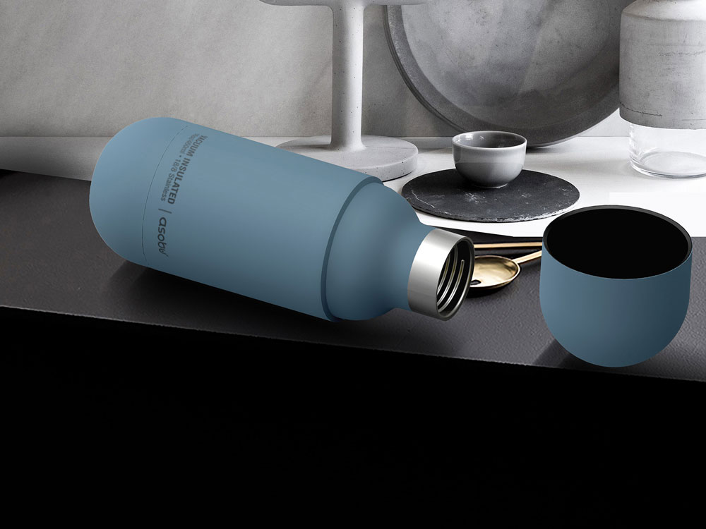 Термос ORB, синий-2