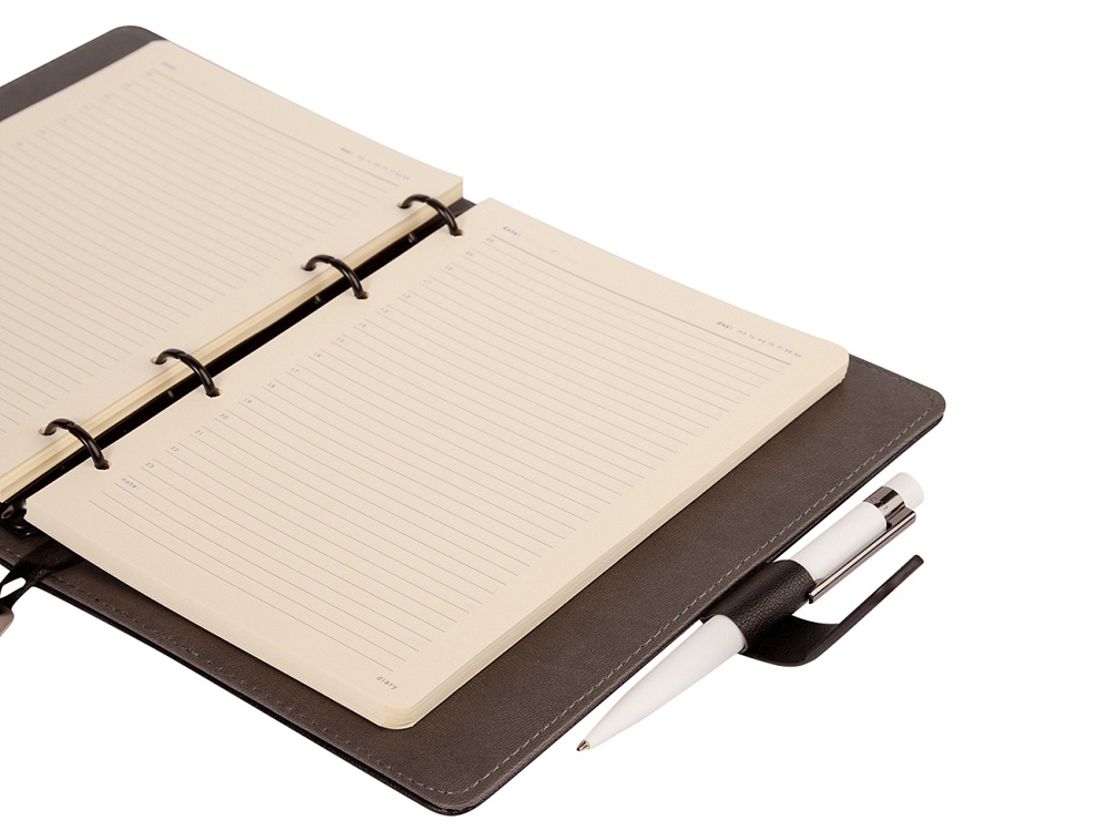 Ежедневник недатированный В5 Toscana, черный-3