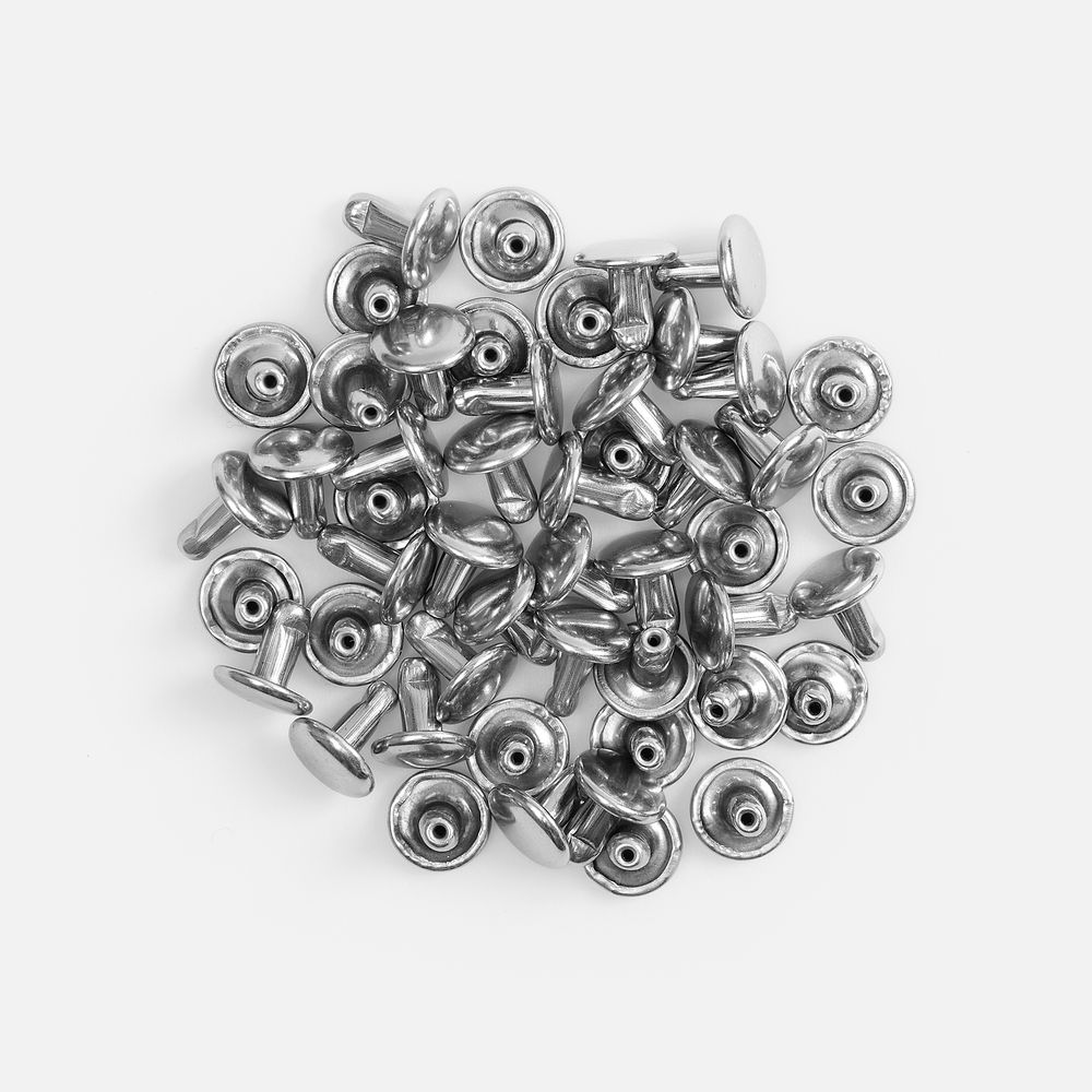 Заклепка Rivet, S, серебристая, ver.2-2