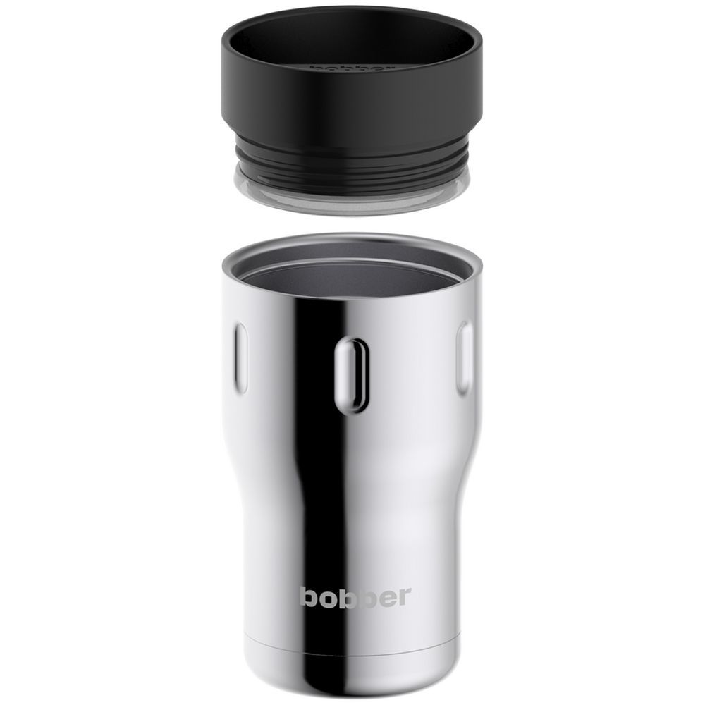 Термостакан Tumbler 350, вакуумный, стальной зеркальный-3