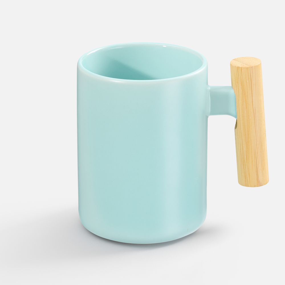 Кружка для сублимационной печати Ecogrami, голубая-0