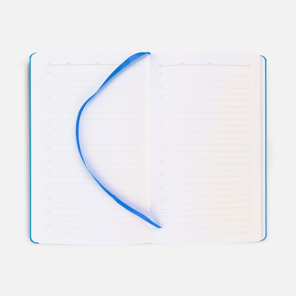 Ежедневник Magnet Shall, недатированный, голубой-3