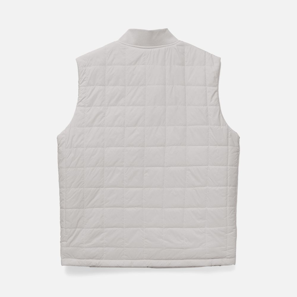 Жилет унисекс Warmbridge, светло-серый-2