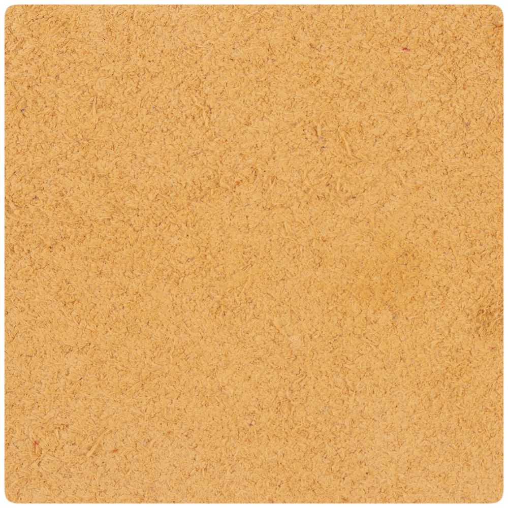 Лейбл кожаный Pasek, L, бежевый-1