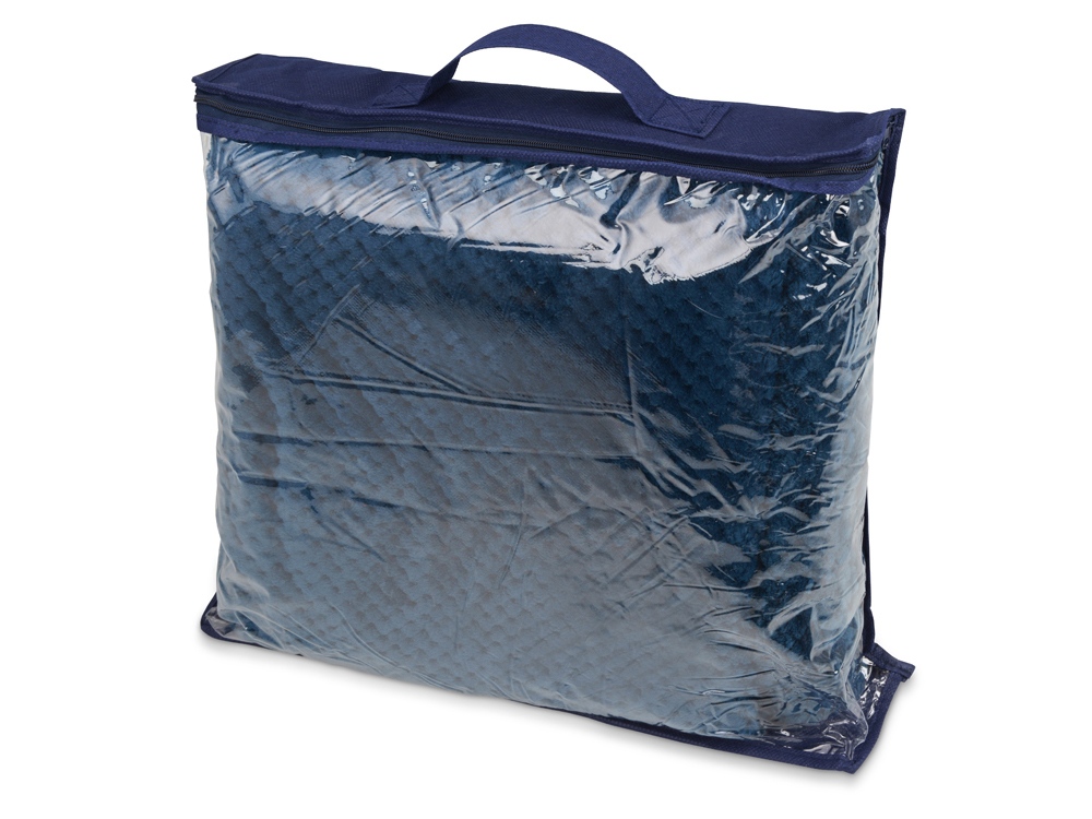 Плед Фолд, темно-синий-1