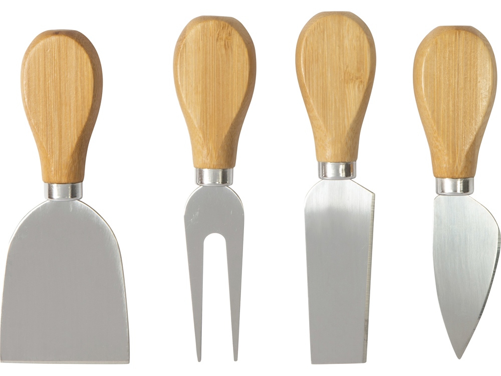 Набор для сыра из бамбука со съемной подставкой Camembert-6