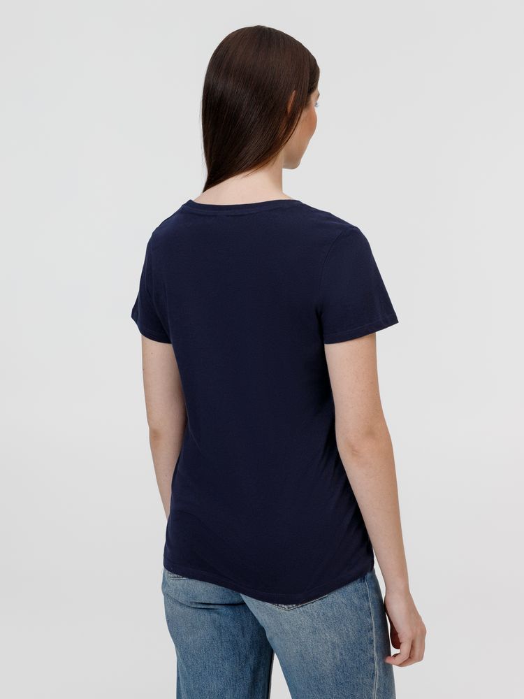 Футболка женская E150, серый меланж-3