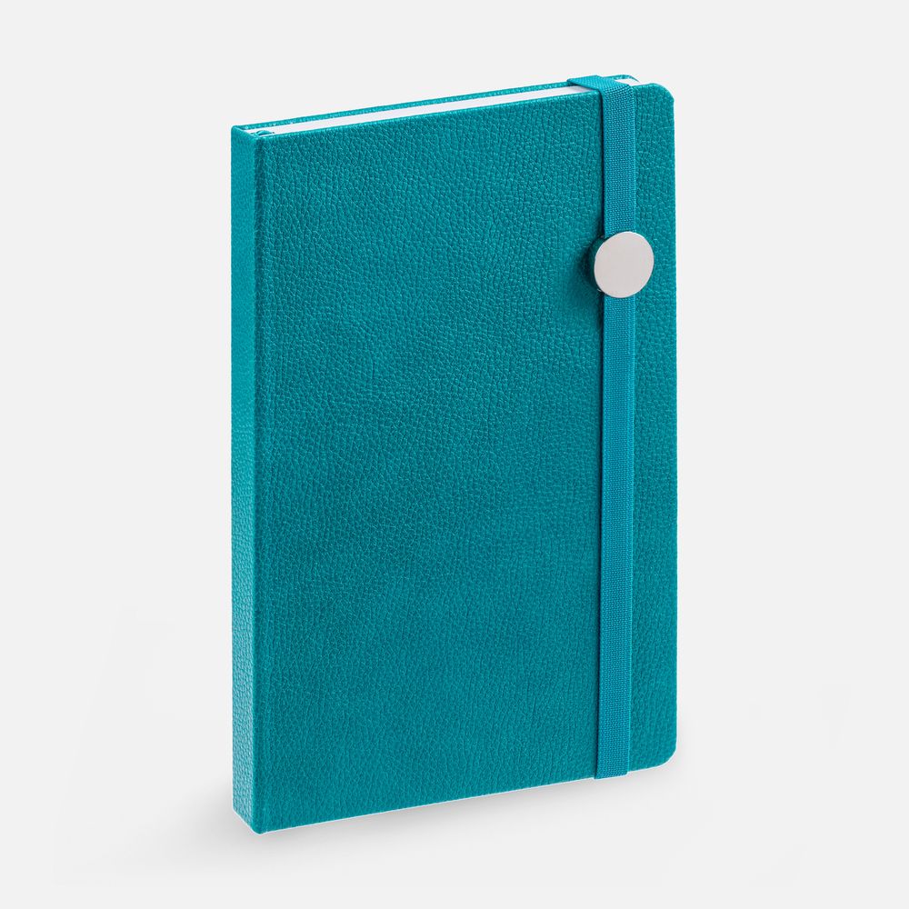 Ежедневник Nova Round, недатированный, бирюзовый-3