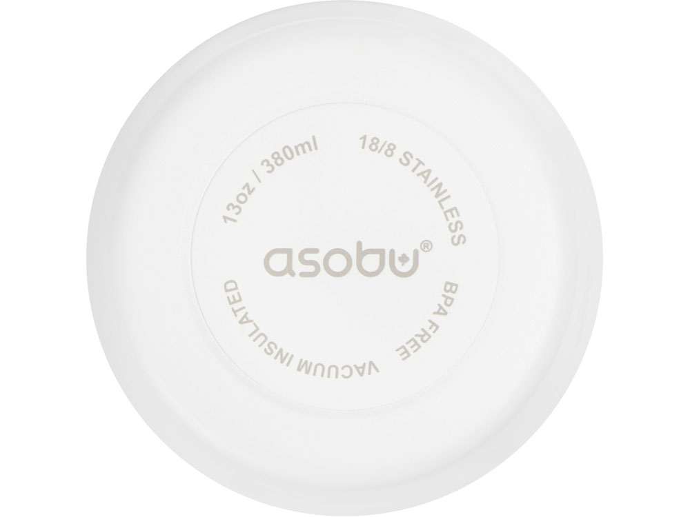 Термокружка CAFe COMPACT, 380 мл, белый-9