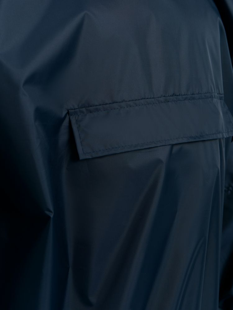 Дождевик-анорак Alatau, укороченный, темно-синий, единый размер-4