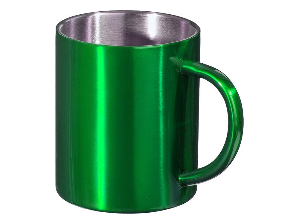 Стальная кружка с двойными стенками Altai, зеленый-0