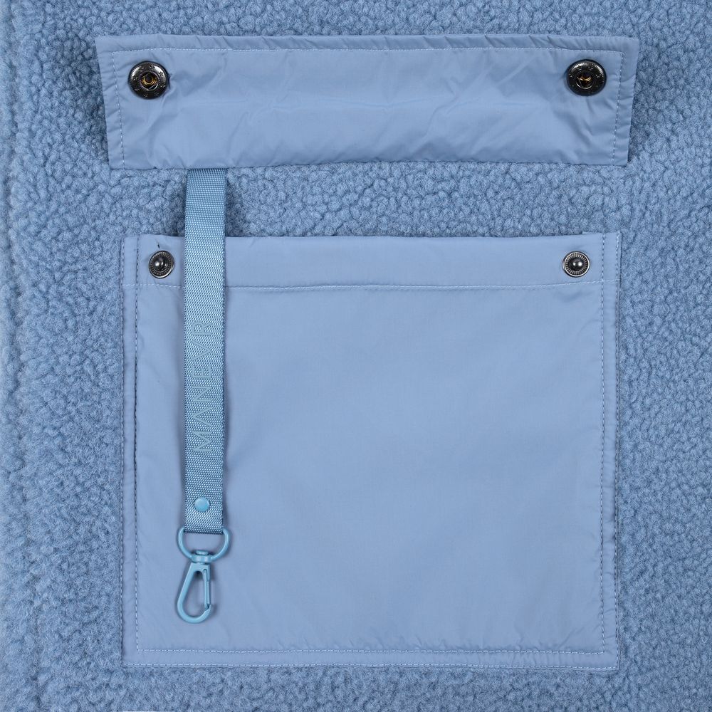 Куртка унисекс Oblako, голубая-3