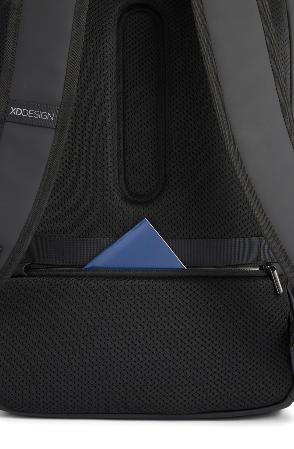 Антикражный водонепроницаемый рюкзак Urban Flap-Top, черный-21