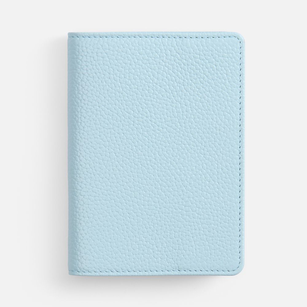 Обложка для паспорта Unison, голубая-1