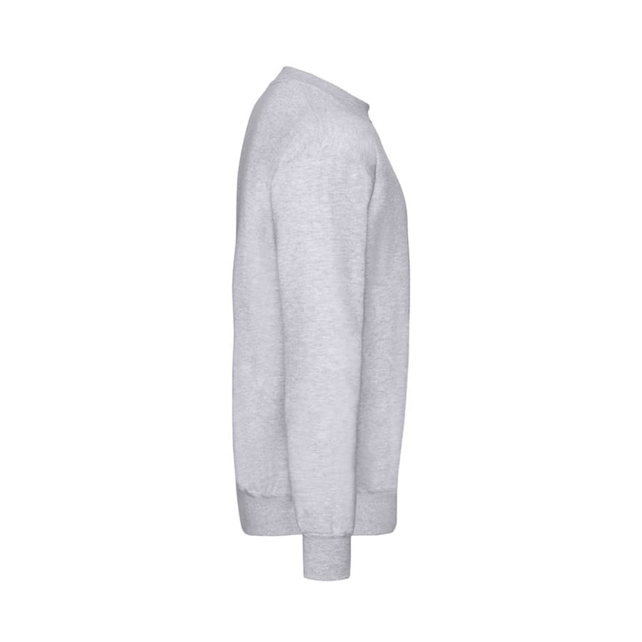 Свитшот с начесом CLASSIC SET-IN SWEAT 280, серый меланж-3