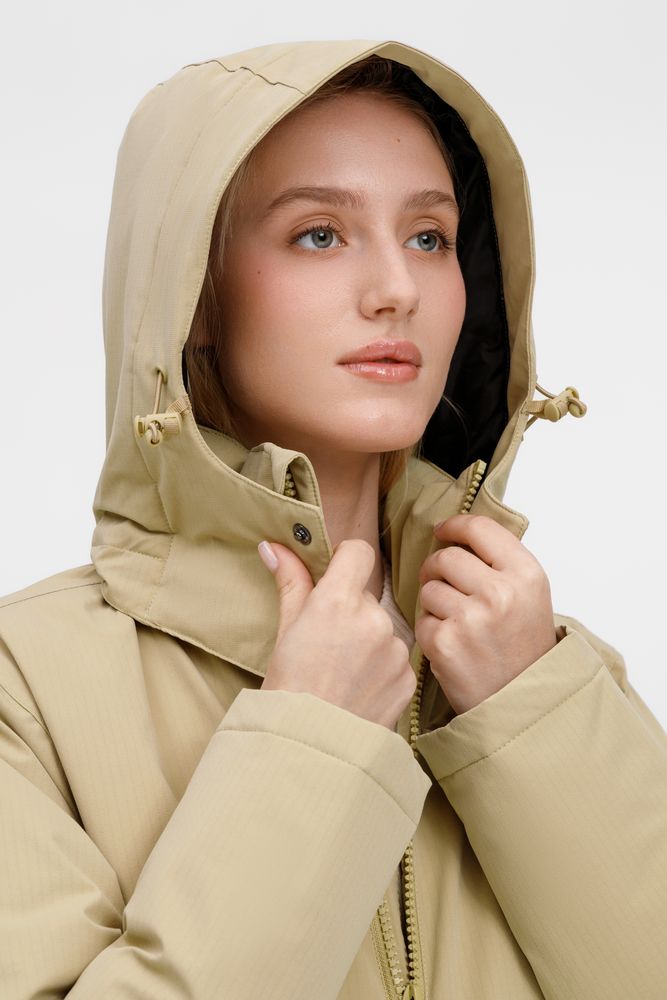 Куртка-парка унисекс Sfera, бежевая-8