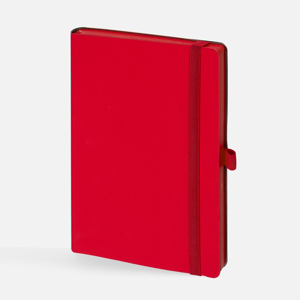 Ежедневник Peel Flex, недатированный, красный-2