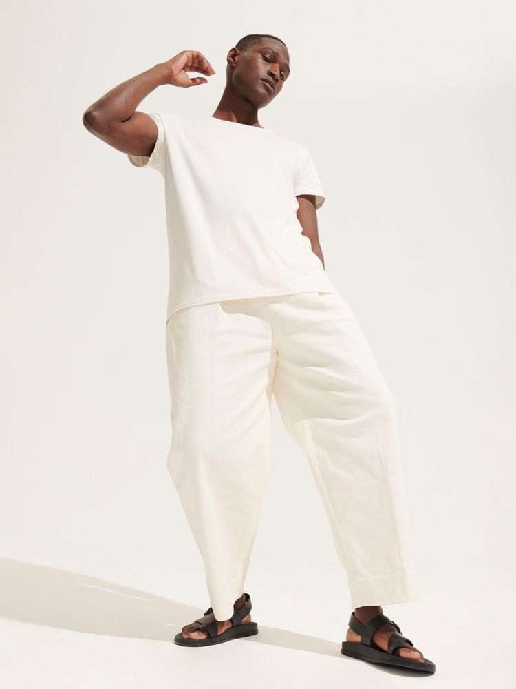 Футболка мужская Pioneer Men, молочно-белая-4