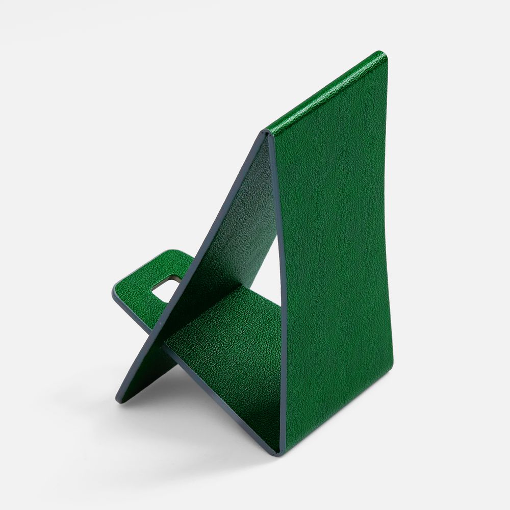 Подставка для телефона Petrus, зеленая-2