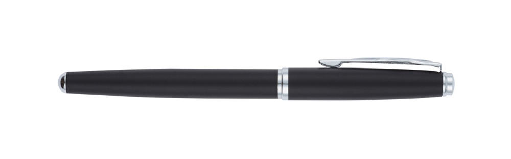 Ручка шариковая Pierre Cardin GAMME Classic с поворотным механизмом, черный матовый/серебро-3