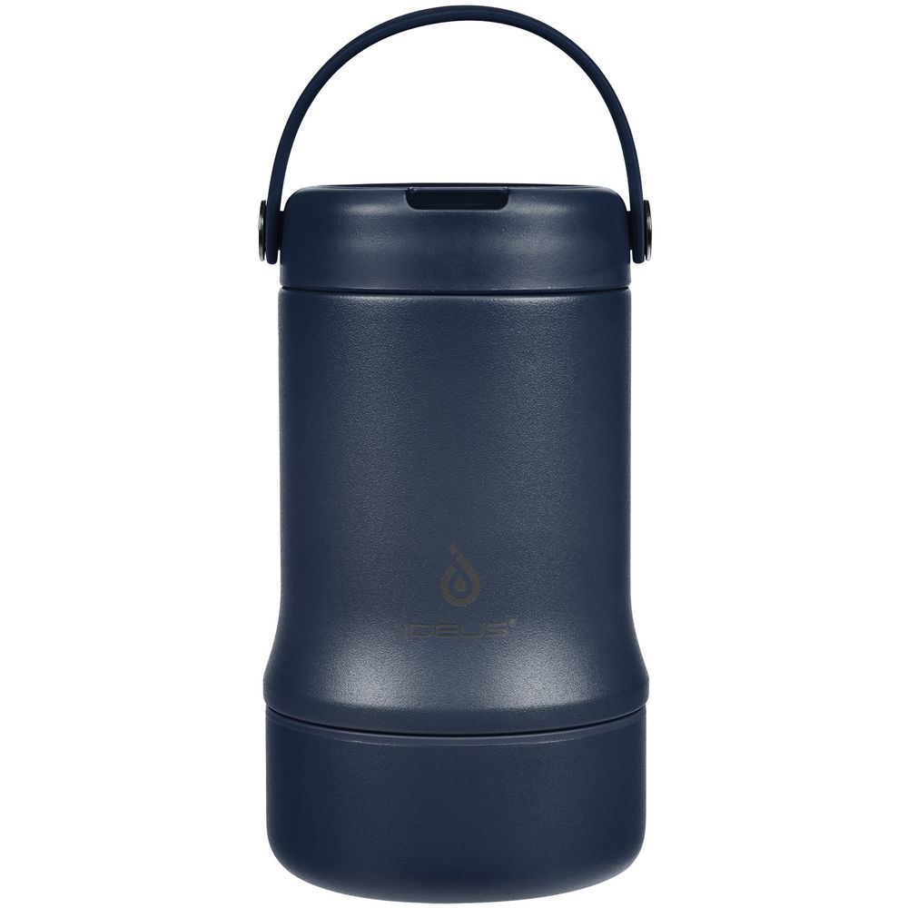 Термос для еды Tabenodo, темно-синий-2