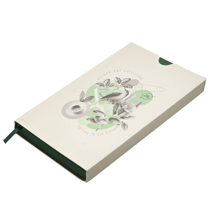 Бизнес-блокнот LADY, формат А5, зеленый, блок в клетку, зеленый-7