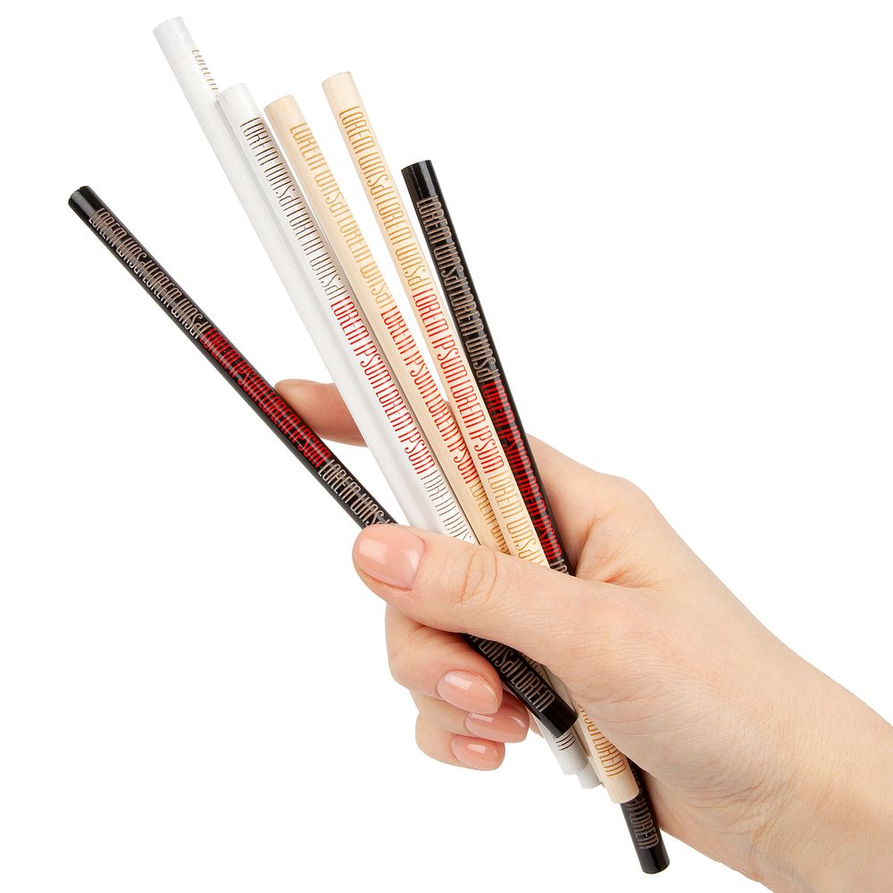 Карандаш незаточенный Draft Craft, натуральный-2