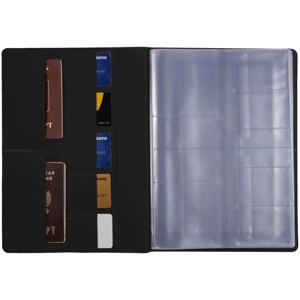 Папка для хранения документов Devon Maxi, черная-1