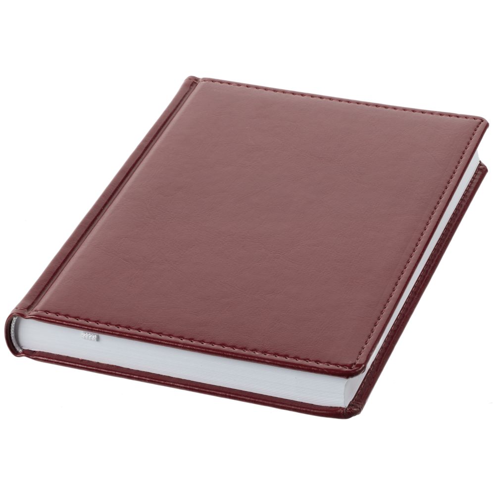 Ежедневник Nebraska, недатированный, бордовый-2