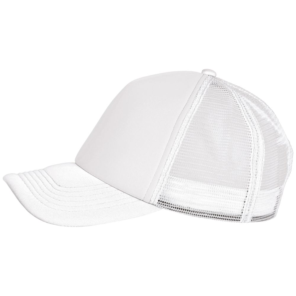 Бейсболка Bubble, белая-0