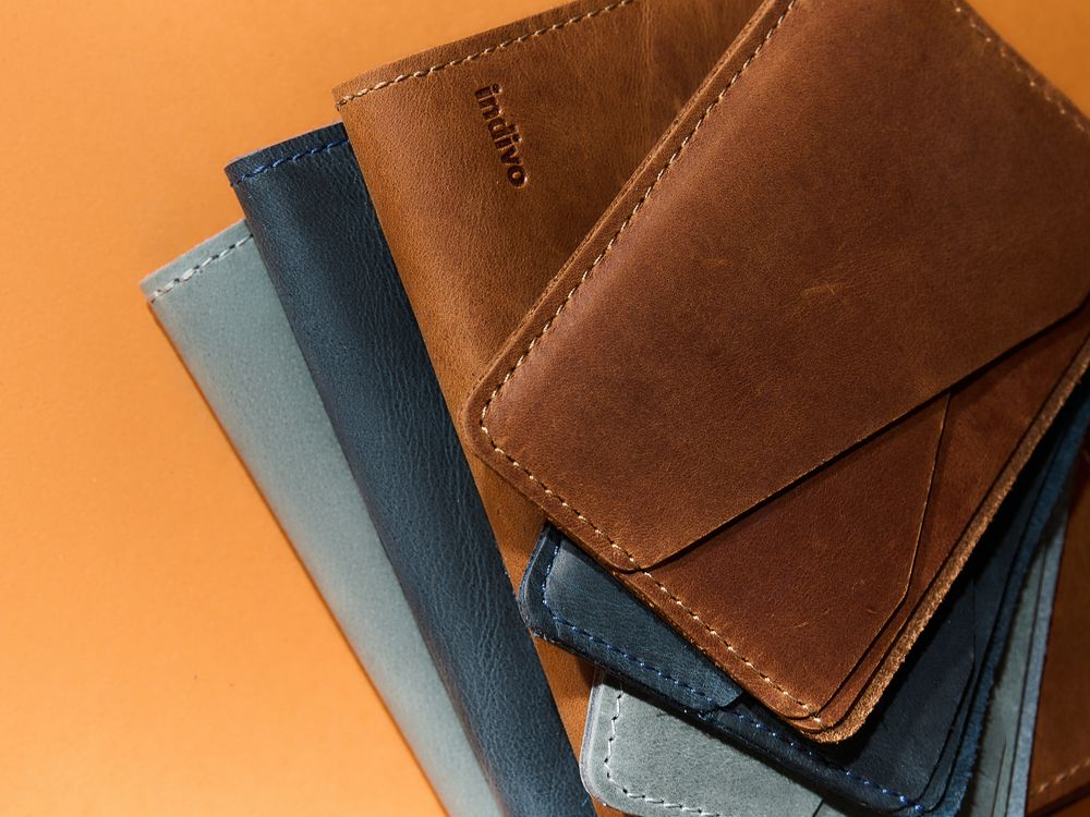 Чехол для карточек inStream, коричневый-3