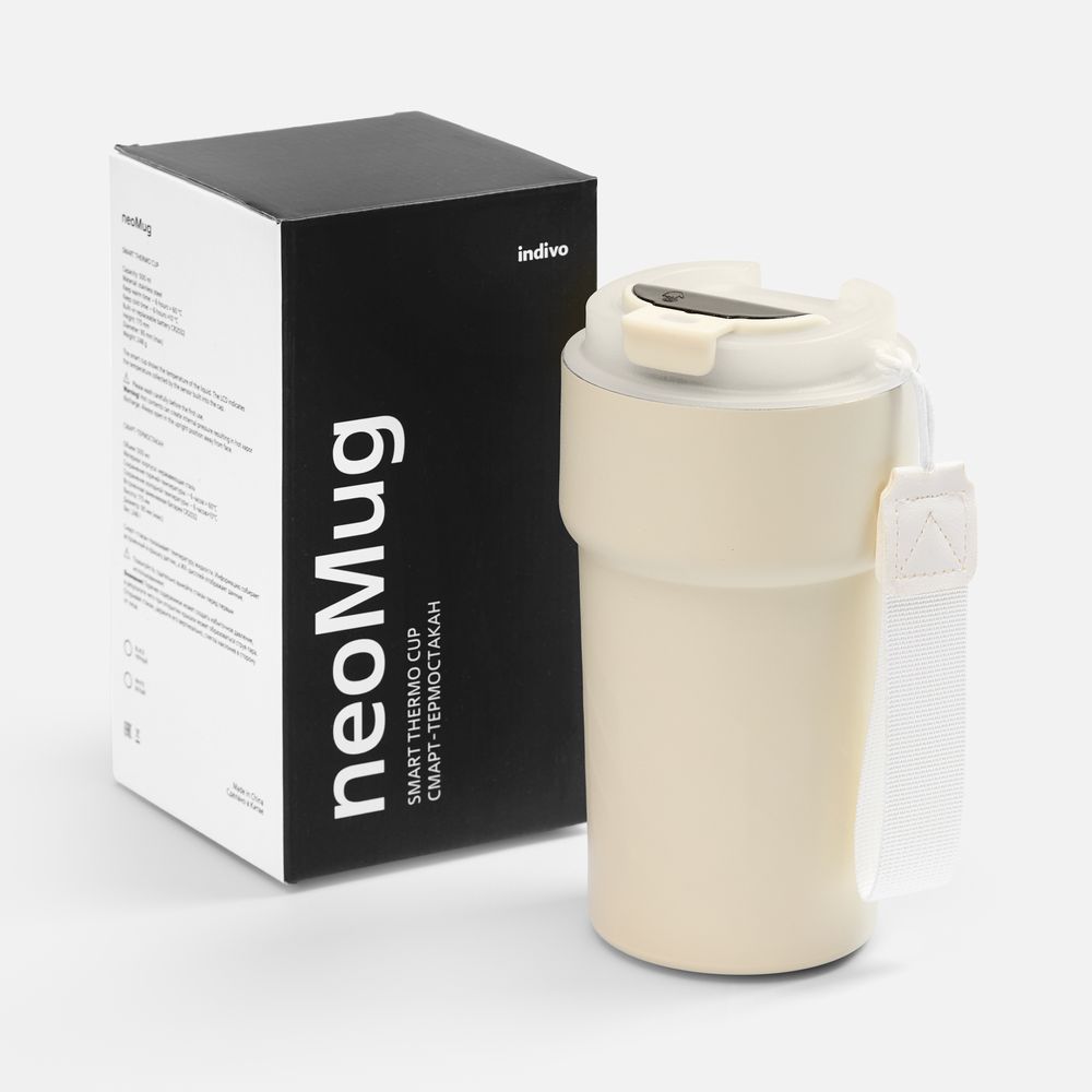 Смарт-термостакан neoMug, белый-3