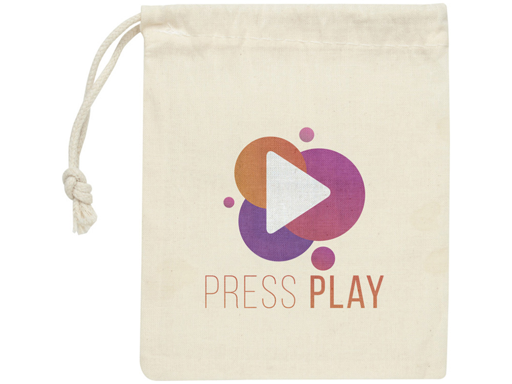 Деревянная игра в крестики-нолики в мешочке Whorl - Натуральный-3