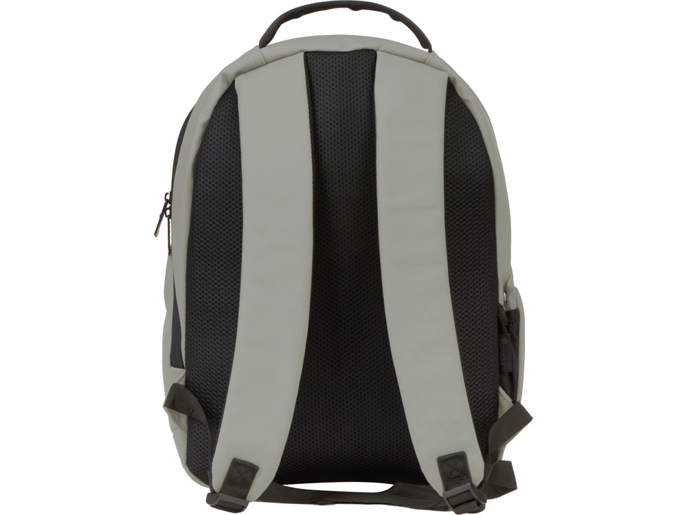 Рюкзак Sofit для ноутбука из экокожи, оливковый-6